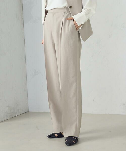 COMME CA ISM / コムサイズム その他パンツ | 【ＵＶカット・吸汗速乾・接触冷感】　kireri　ストレッチドライツイル　ストレートパンツ | 詳細29