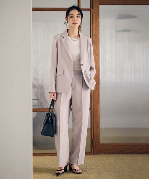 COMME CA ISM / コムサイズム その他パンツ | 【ＵＶカット・吸汗速乾・接触冷感】　kireri　ストレッチドライツイル　ストレートパンツ | 詳細23