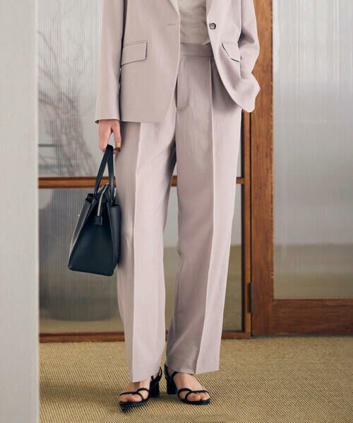 COMME CA ISM / コムサイズム その他パンツ | 【ＵＶカット・吸汗速乾・接触冷感】　kireri　ストレッチドライツイル　ストレートパンツ | 詳細24