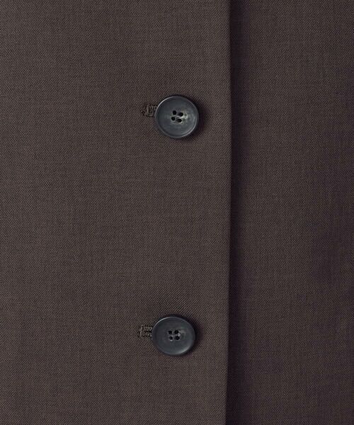 COMME CA ISM / コムサイズム ベスト | 【ＵＶカット・吸汗速乾・接触冷感】kireri　ストレッチドライツイル　ジレ | 詳細13