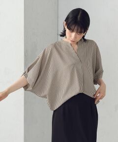 COMME CA ISM / コムサイズム シャツ・ブラウス | スキッパー Tブラウス