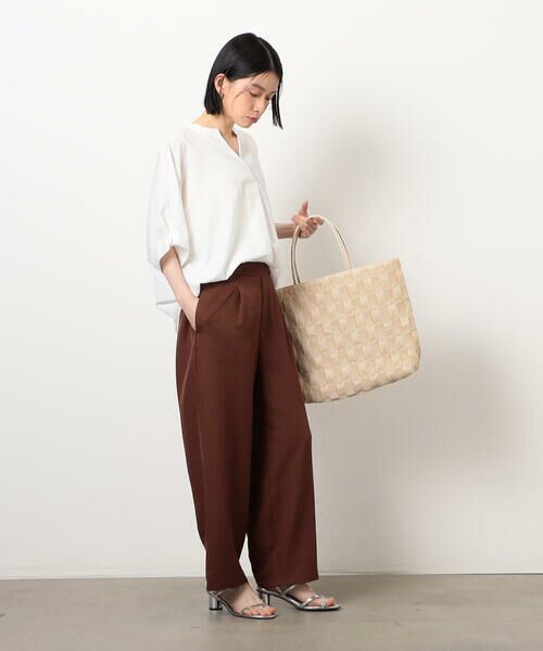 COMME CA ISM / コムサイズム シャツ・ブラウス | スキッパー Tブラウス | 詳細9