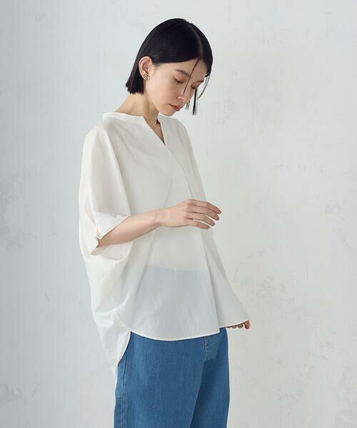 COMME CA ISM / コムサイズム シャツ・ブラウス | スキッパー Tブラウス | 詳細4