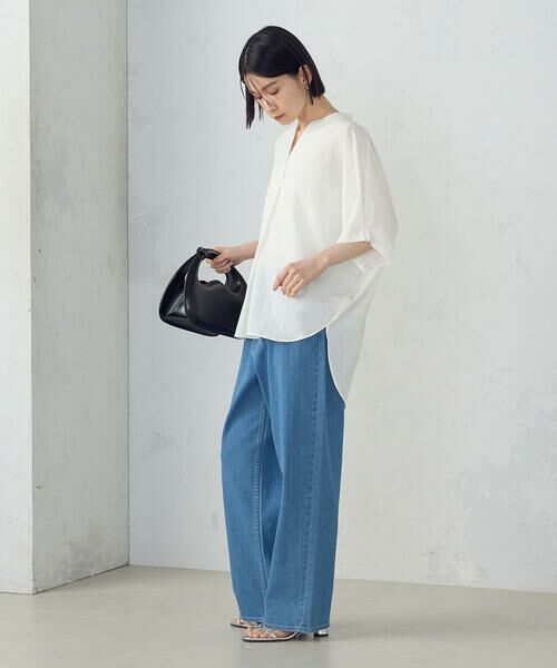 COMME CA ISM / コムサイズム シャツ・ブラウス | スキッパー Tブラウス | 詳細7