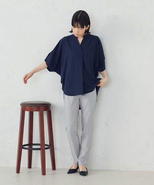 トップス kskmyt5914 高島ちぢみの開襟シャツ｜ウサギがいる｜CUNE ONLINE STORE