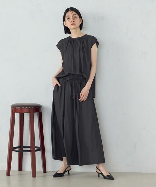 COMME CA ISM / コムサイズム シャツ・ブラウス | ゆるっとろみ ブラウス　/　セットアップ対応 | 詳細2