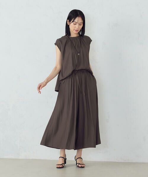 COMME CA ISM / コムサイズム シャツ・ブラウス | ゆるっとろみ ブラウス　/　セットアップ対応 | 詳細6