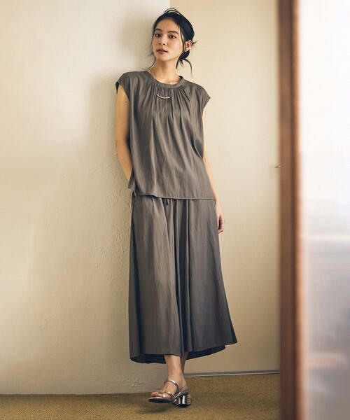 COMME CA ISM / コムサイズム シャツ・ブラウス | ゆるっとろみ ブラウス　/　セットアップ対応 | 詳細10