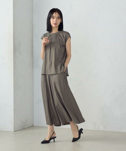 COMME CA ISM / コムサイズム シャツ・ブラウス | ゆるっとろみ ブラウス　/　セットアップ対応 | 詳細13