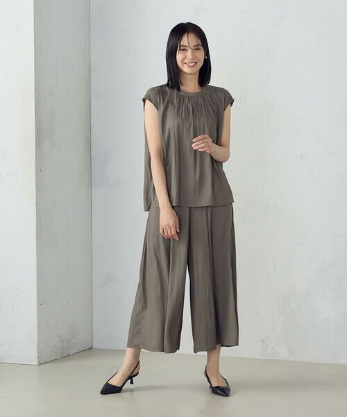 COMME CA ISM / コムサイズム シャツ・ブラウス | ゆるっとろみ ブラウス　/　セットアップ対応 | 詳細14