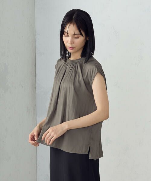 COMME CA ISM / コムサイズム シャツ・ブラウス | ゆるっとろみ ブラウス　/　セットアップ対応 | 詳細18