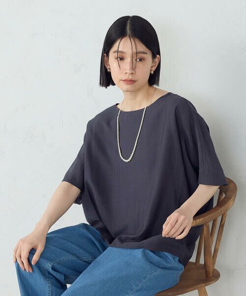 COMME CA ISM / コムサイズム シャツ・ブラウス | 日本の色 Tブラウス | 詳細14