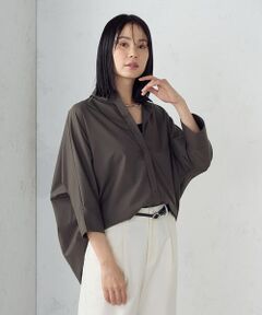 COMME CA ISM / コムサイズム シャツ・ブラウス | バックデザイン　ニュアンス　オーバーサイズシャツ