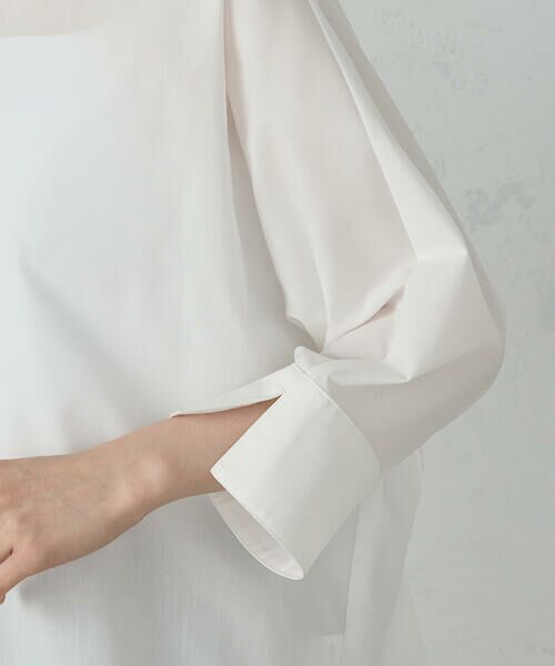 COMME CA ISM / コムサイズム シャツ・ブラウス | バックデザイン　ニュアンス　オーバーサイズシャツ | 詳細10