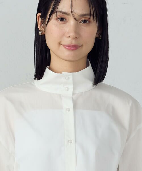 COMME CA ISM / コムサイズム シャツ・ブラウス | ハイネック　シャツ | 詳細6