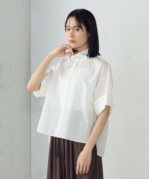 COMME CA ISM / コムサイズム シャツ・ブラウス | ハイネック　シャツ | 詳細2