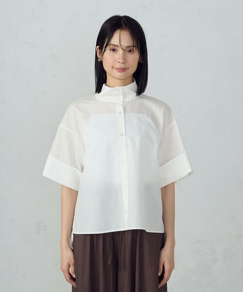 COMME CA ISM / コムサイズム シャツ・ブラウス | ハイネック　シャツ | 詳細3