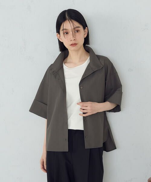 COMME CA ISM / コムサイズム シャツ・ブラウス | ハイネック　シャツ | 詳細12