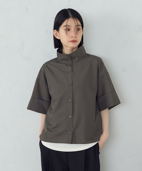 COMME CA ISM / コムサイズム シャツ・ブラウス | ハイネック　シャツ | 詳細13