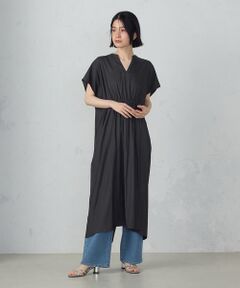 ブラックXS【新品未開封】checkアンサンブルワンピース　SJJ0256MC jun ashida Multi Black - ブラックワンピース / Black Dress