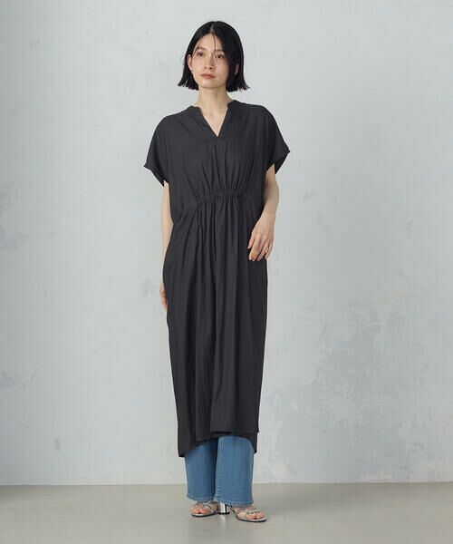 COMME CA ISM / コムサイズム ロング・マキシ丈ワンピース | ゆるっとろみ ワンピース | 詳細2