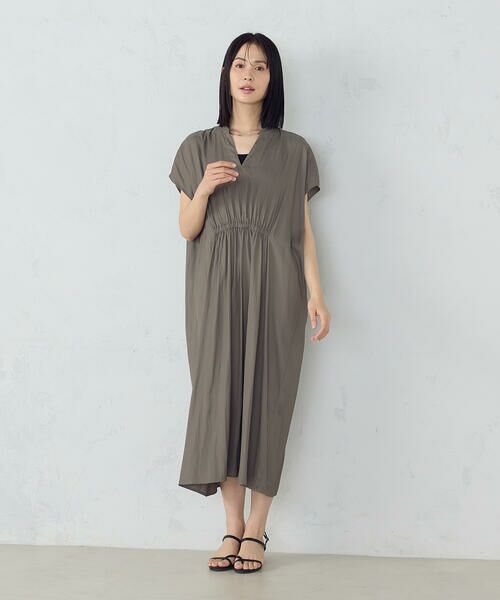 COMME CA ISM / コムサイズム ロング・マキシ丈ワンピース | ゆるっとろみ ワンピース | 詳細12