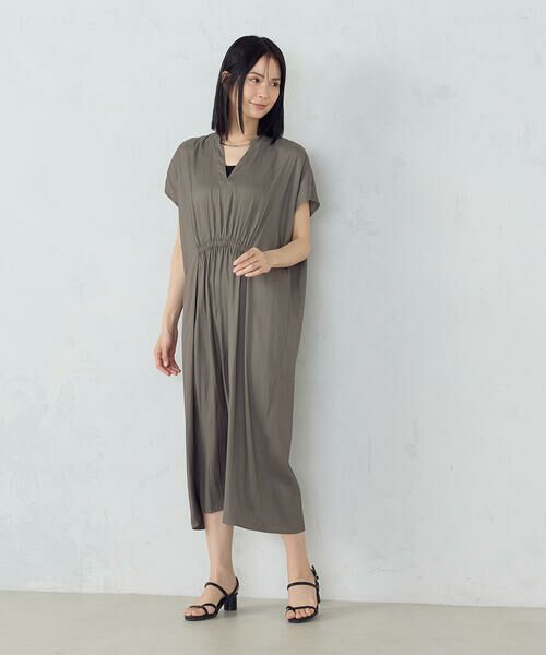 COMME CA ISM / コムサイズム ロング・マキシ丈ワンピース | ゆるっとろみ ワンピース | 詳細13