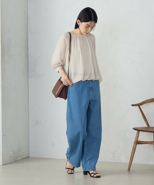 かます♡スリーブ Beスリーブすっきりパフカットソーレディース 春夏秋 トップス