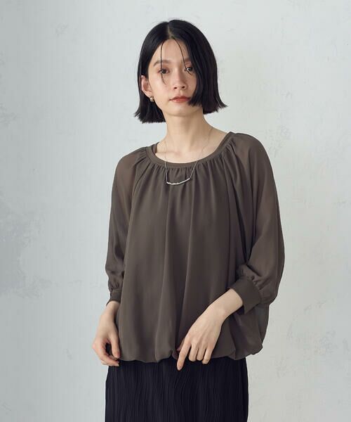 COMME CA ISM / コムサイズム シャツ・ブラウス | 【セットアイテム】 バルーンスリーブブラウス+タンクトップ | 詳細19