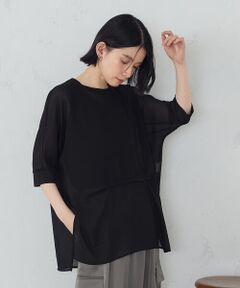 COMME CA ISM / コムサイズム シャツ・ブラウス | 【セットアイテム】オーバーＴブラウス＋タンクトップ