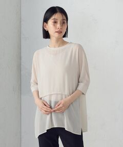 COMME CA ISM / コムサイズム シャツ・ブラウス | 【セットアイテム】オーバーＴブラウス＋タンクトップ