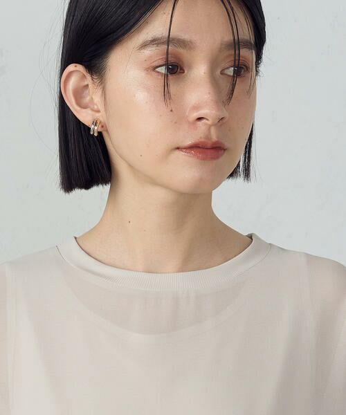 COMME CA ISM / コムサイズム シャツ・ブラウス | 【セットアイテム】オーバーTブラウス+タンクトップ | 詳細12