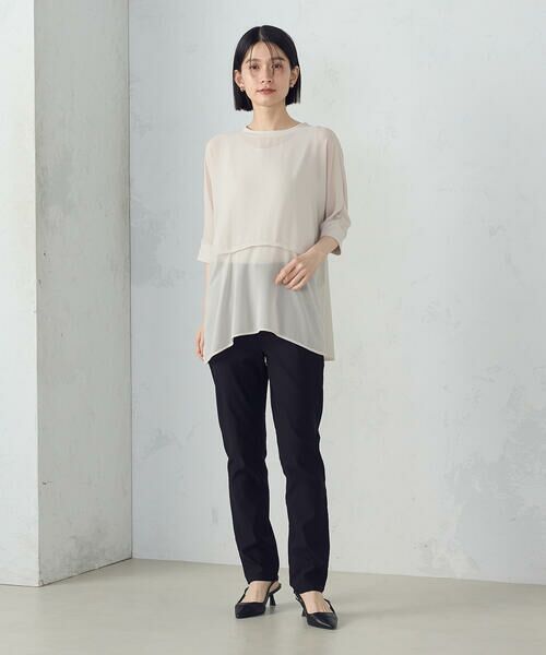 COMME CA ISM / コムサイズム シャツ・ブラウス | 【セットアイテム】オーバーTブラウス+タンクトップ | 詳細5