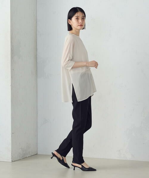 COMME CA ISM / コムサイズム シャツ・ブラウス | 【セットアイテム】オーバーTブラウス+タンクトップ | 詳細6