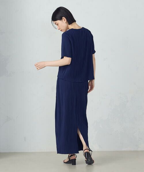 COMME CA ISM / コムサイズム ロング・マキシ丈スカート | ストレッチプリーツ ナロースカート / セットアップ対応 | 詳細18