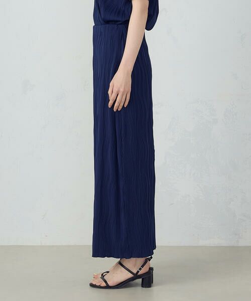 COMME CA ISM / コムサイズム ロング・マキシ丈スカート | ストレッチプリーツ ナロースカート / セットアップ対応 | 詳細23