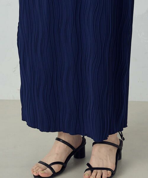 COMME CA ISM / コムサイズム ロング・マキシ丈スカート | ストレッチプリーツ ナロースカート / セットアップ対応 | 詳細26