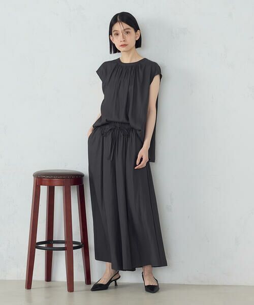 COMME CA ISM / コムサイズム その他パンツ | ゆるっとろみ スカーチョ / セットアップ対応 | 詳細1