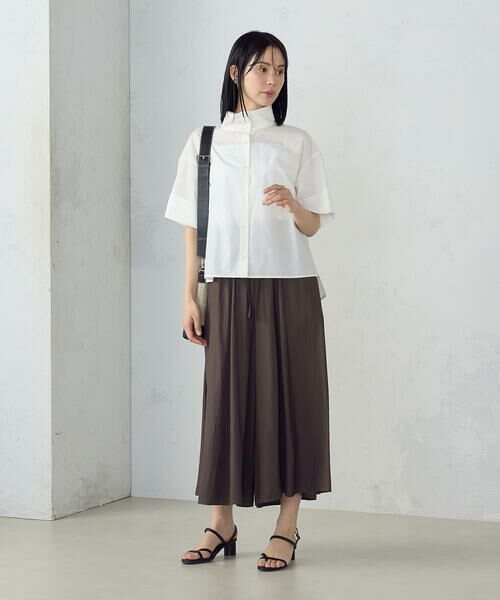 COMME CA ISM / コムサイズム その他パンツ | ゆるっとろみ スカーチョ / セットアップ対応 | 詳細10