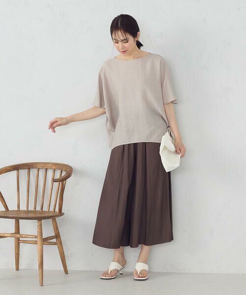 COMME CA ISM / コムサイズム その他パンツ | ゆるっとろみ スカーチョ / セットアップ対応 | 詳細11