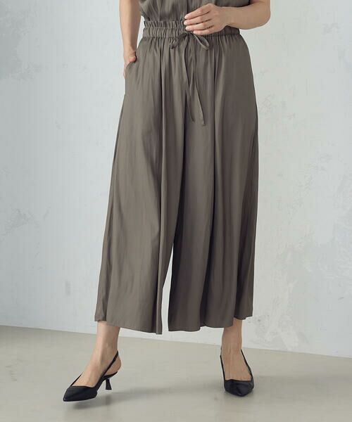 COMME CA ISM / コムサイズム その他パンツ | ゆるっとろみ スカーチョ / セットアップ対応 | 詳細20