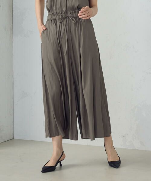 COMME CA ISM / コムサイズム その他パンツ | ゆるっとろみ スカーチョ / セットアップ対応 | 詳細21