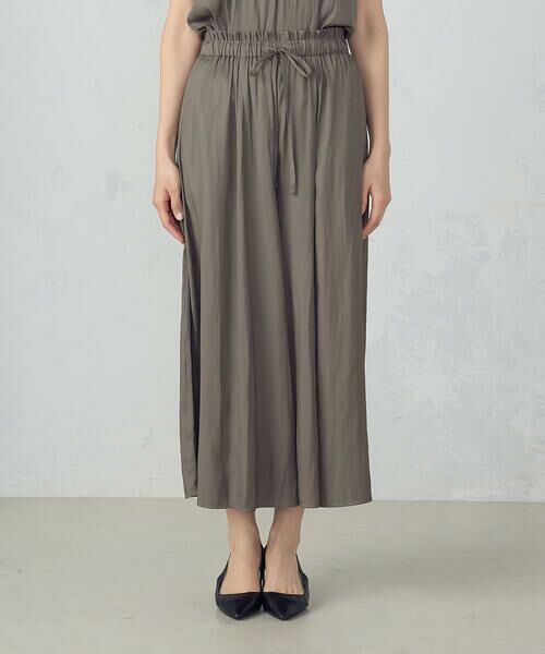 COMME CA ISM / コムサイズム その他パンツ | ゆるっとろみ スカーチョ / セットアップ対応 | 詳細22