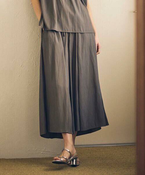 COMME CA ISM / コムサイズム その他パンツ | ゆるっとろみ スカーチョ / セットアップ対応 | 詳細16