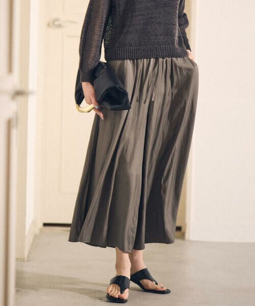 COMME CA ISM / コムサイズム その他パンツ | ゆるっとろみ スカーチョ / セットアップ対応 | 詳細17