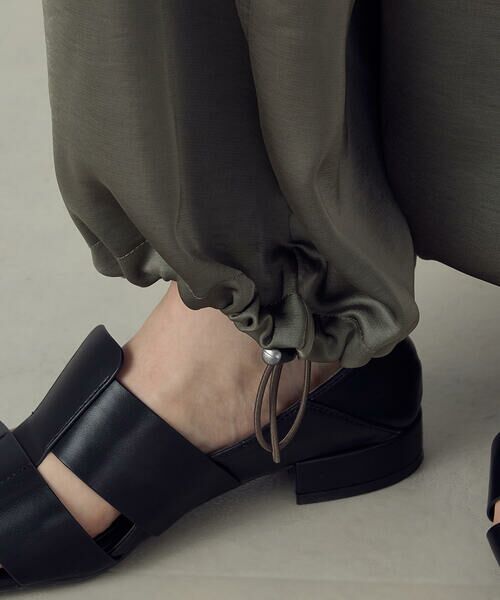 COMME CA ISM / コムサイズム カーゴパンツ | ポリエステルマットサテン カーゴパンツ | 詳細22