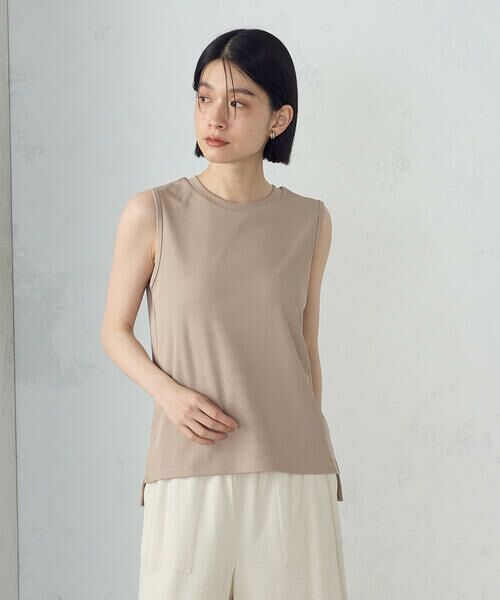 COMME CA ISM / コムサイズム タンクトップ | ベーシック テレコ タンクトップ | 詳細10
