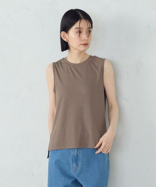 COMME CA ISM / コムサイズム タンクトップ | ベーシック　テレコ タンクトップ | 詳細13
