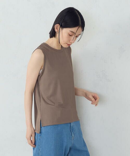 COMME CA ISM / コムサイズム タンクトップ | ベーシック　テレコ タンクトップ | 詳細14