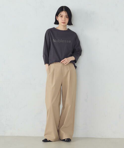 COMME CA ISM / コムサイズム カットソー | ロゴプリントＴシャツ | 詳細5